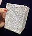 TISHAA Bling Cup Holder Organizer – Pen Pencil Office Desk Table Decorative Supplies Rhinestone Crystal Glitter Home Bedroom Vanity Makeup Brush Storage Tumbler Bins Container Accessories