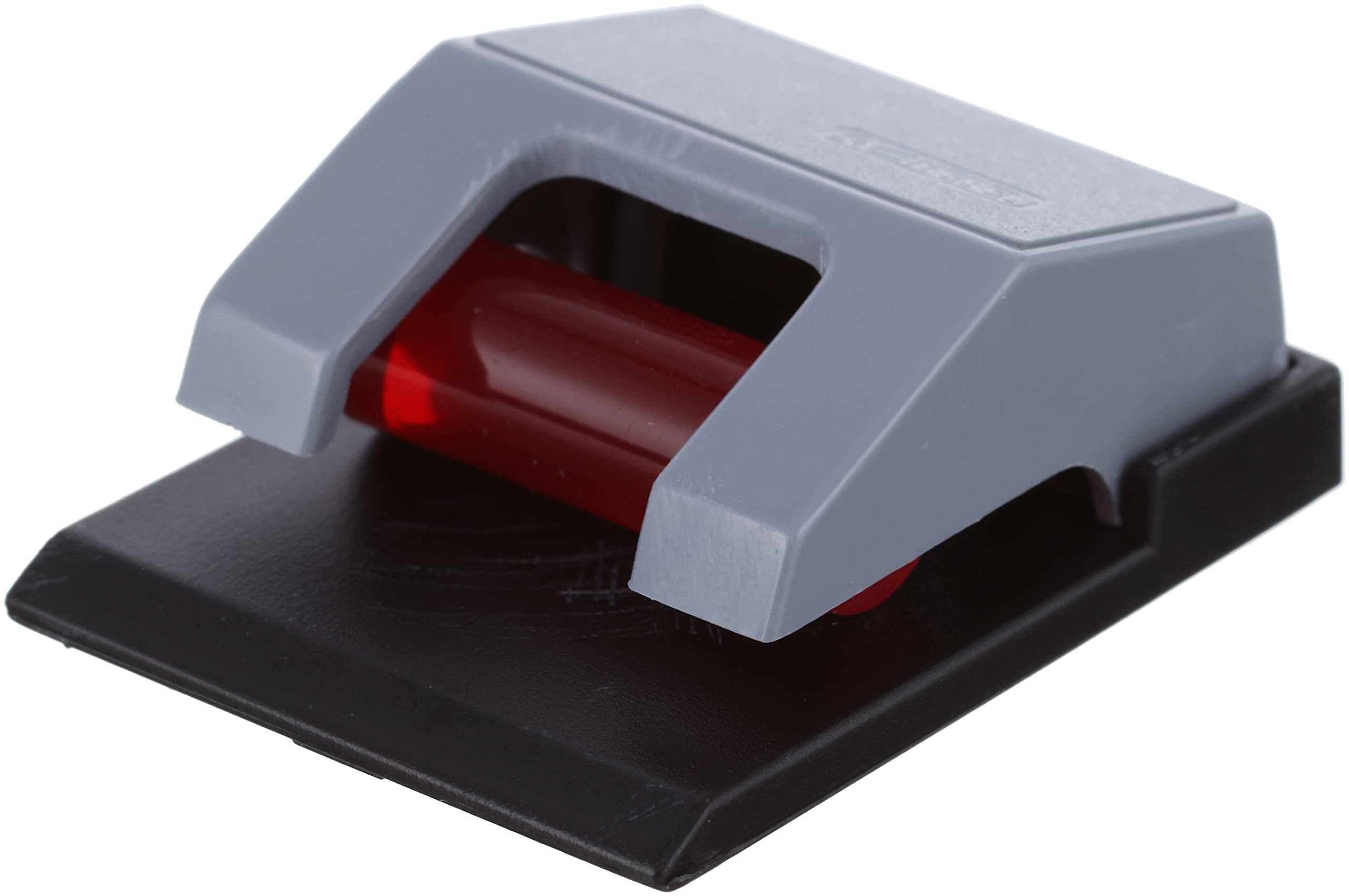 MAUL Roller Clip S, Automatic Roller clamp, self-Adhesive, 33 x 43 x 17 mm, Grey, 10 Pieces