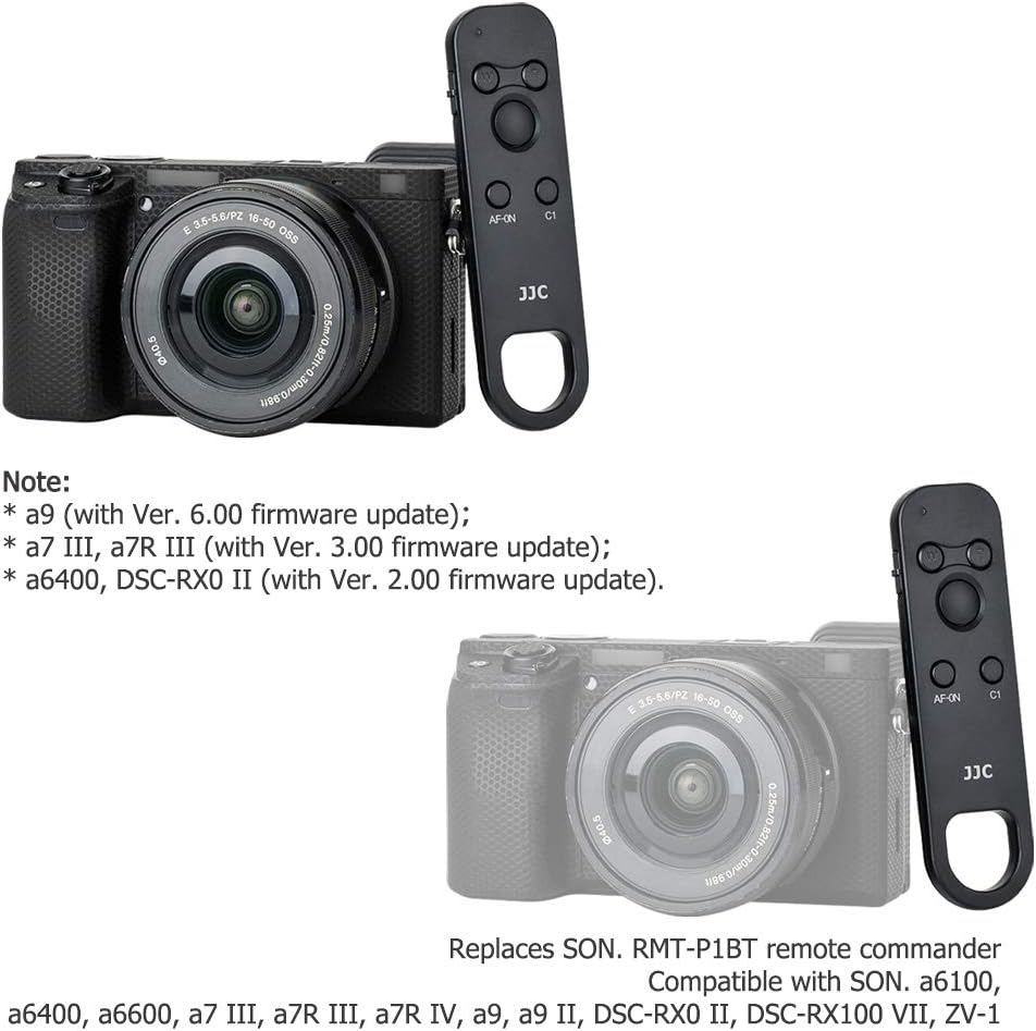 Remote Commander Sony A6400 Phone Remote JJC Wireless Remote