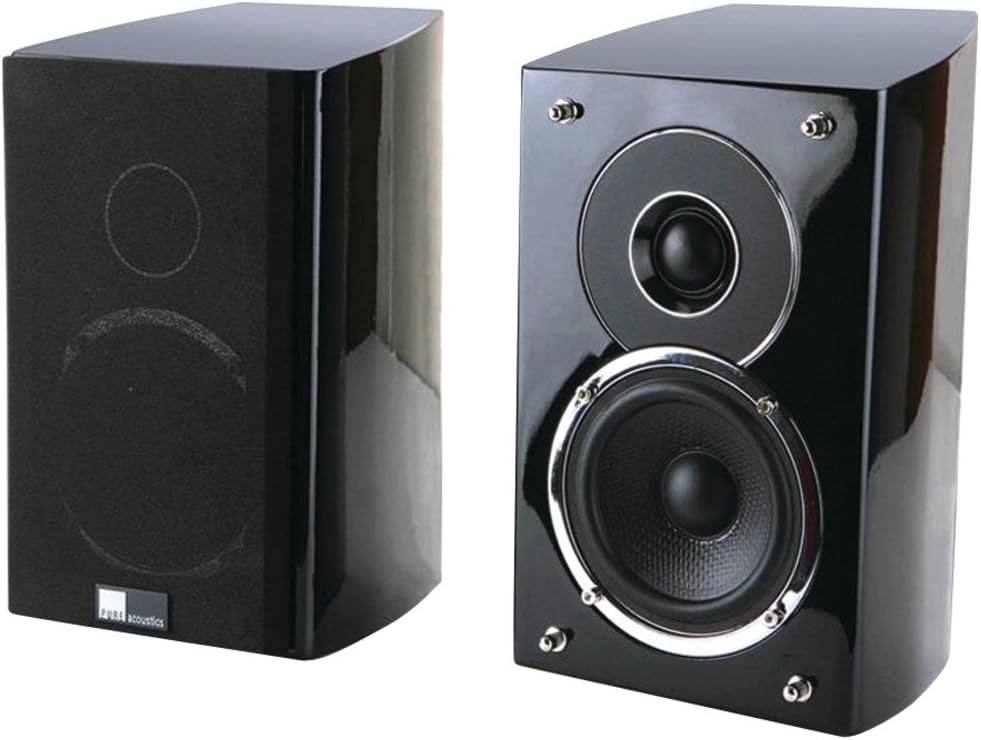 Pure Acoustics Noble II S Surround Speaker Pair Black