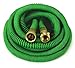 GrowGreen 2017 Garden Hose 50 Feet Expandable Hose with All Brass Connectors, High Pressure, Expanding Garden Hose