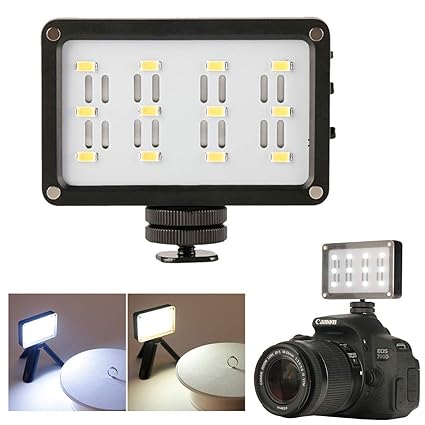 Ulanzi CardLite Mini Cámara de Video portátil con luz LED para ...