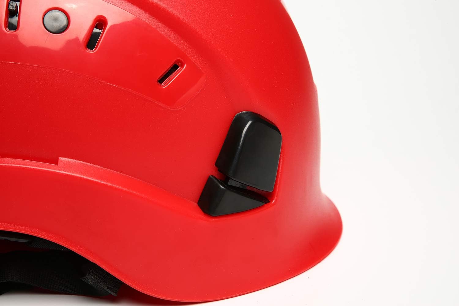 LOHASPRO Safety Hard Hat - Adjustable ABS Helmet with Visor - 6-Point Suspension, Perfect for Construction (Red smoked visor) - - 