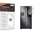 BoxWave Screen Protector Compatible with Samsung Family Hub Refrigerator with AKG Speaker - ClearTouch Anti-Glare (2-Pack), Anti-Fingerprint Matte Film Skin
