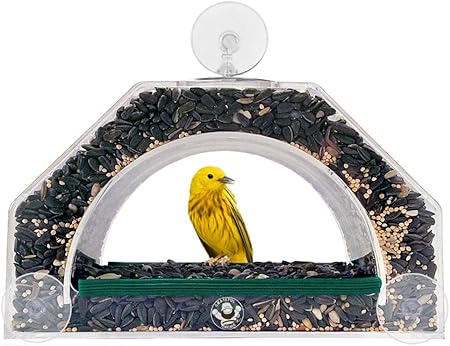 Amazon Com Snoogg Wbf 23666 Window Feeder Clear Acrylic House
