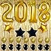 Gold 80th Birthday Decorations – Large, Shiny Gold Fringe Foil Curtain Backdrop | 80th Birthday Party Supplies Kit | 80 Balloons | 80th Birthday Party Decorations | 80 Party Décor for 80 Birthday
