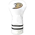 Team Golf NHL White Vintage Driver Golf Club Headcover, Form Fitting Design, Retro Design & Superb Quality