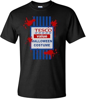 tesco red t shirt