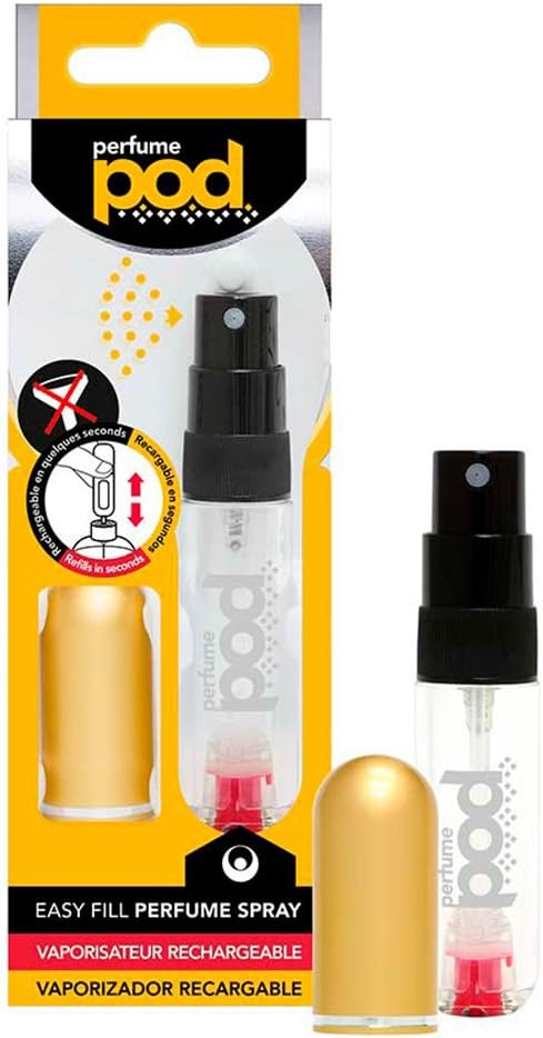 Travel Size Perfume Bottle Perfume Travel Pods (Gold)