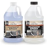 Stone Coat Countertops Clear Epoxy Resin Kit - Heat Resistant, Food Safe, UV Resistant DIY Craft Kit for Coating Kitchens, Ba