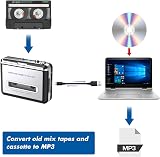 DIGITNOW Portable Cassette Player USB Cassette to MP3 Converter view 2