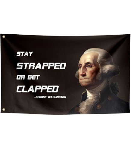 Thomas Jefferson Banner 91x152 Cm – Polyester, Mit Messingösen, Für Dekoration