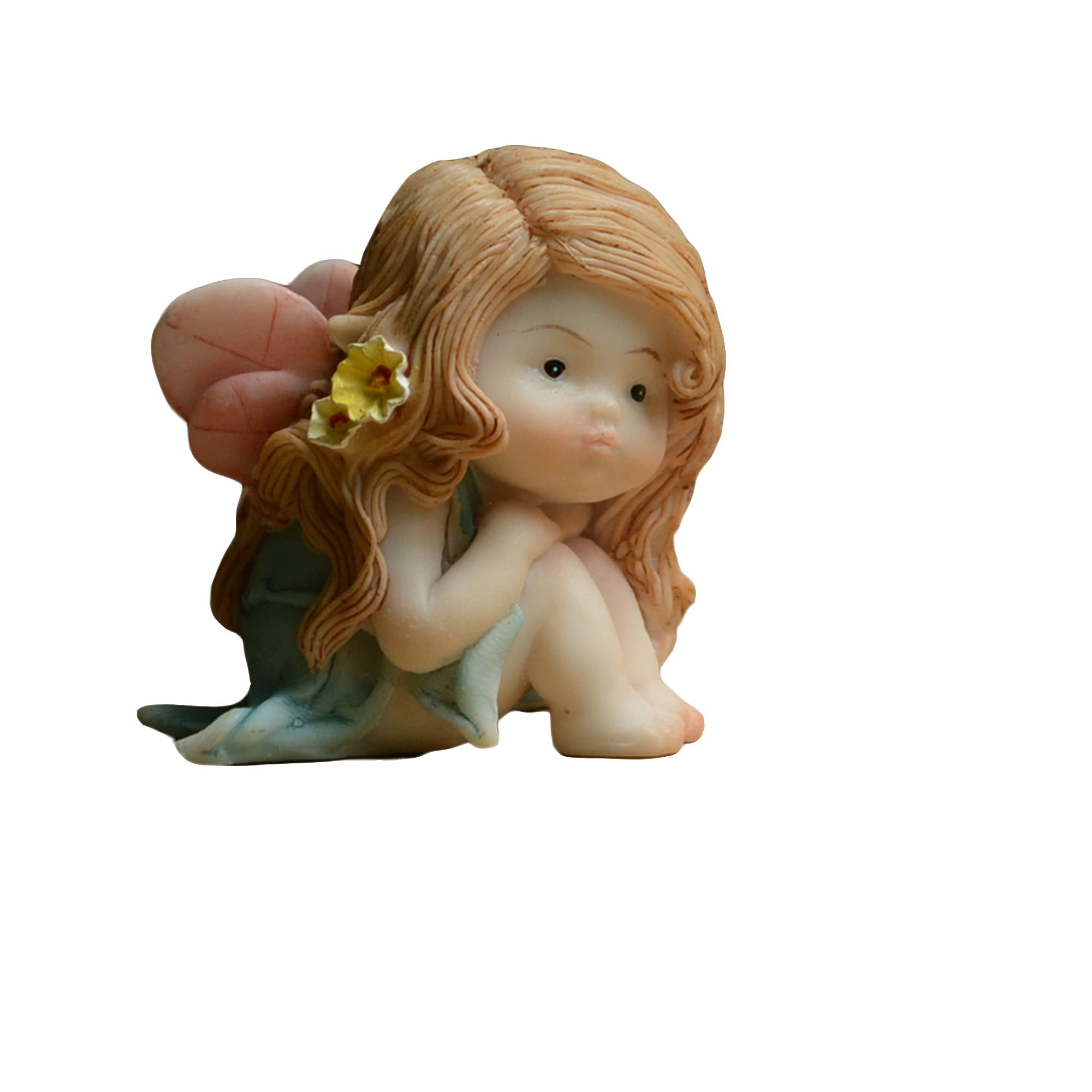 Gemmia Miniature Garden Fairy Figurines- Alone with Yourself