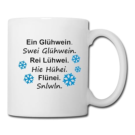 Amazonde Ein Glühwein Swei Lühwei Betrunken Lustiger