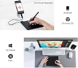 GAOMON S620 6.5x4 Inch Pen Tablet 8192 Pressure 4 Express Keys Battery-free Pen view 4