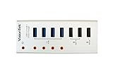 VisionTek USB 3.0 7 port Hub - Charge and Sync