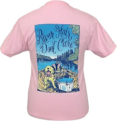 Girlie Girls River Hair Don T Care Pup Short Sleeve T Shirt