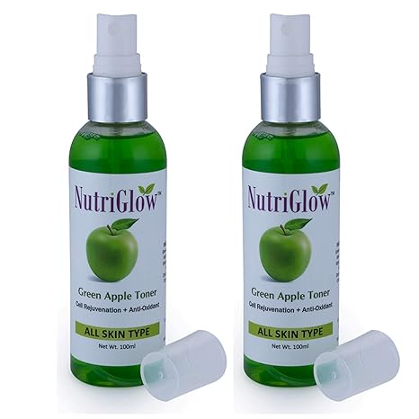 nutriglow green apple toner