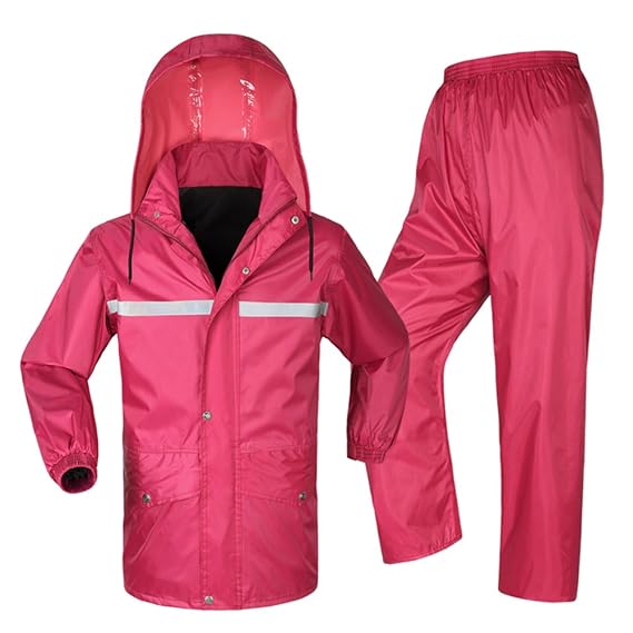 Outdoor Peak Erwachsenen wasserabweisend Regenanzug Jacke & Hose Regenjacke Regenkombination Regencape Regenbekleidung Rainco