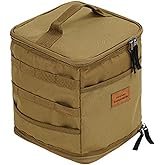URTERYSER Outdoor Camping Tank Storage Bag Large Capacity Tool Bag Picnic Cookware Utensils Organizer for Women Men Tableware Storage Bag