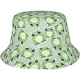 Hawaii Bucket Hat Summer Beach Cap Palm Tree Bucket Hats Tropical Flower Plant Sun Hat for Fishing Hiking Camping