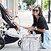 Premium Diaper Bag by Liname with Bonus Changing Pad & eBook – Premium Quality, Stylish & Gender Neutral Design for The Modern Parent – 13 Roomy Pockets for Complete Organization