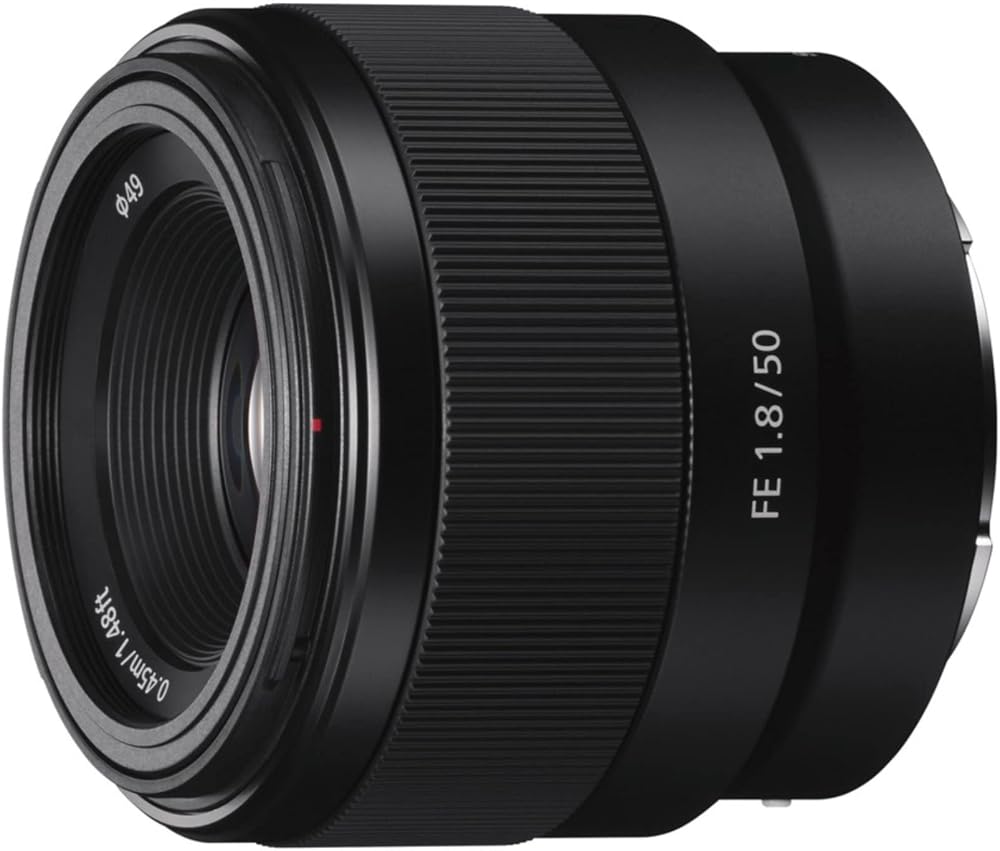 Sony 50mm F1.8 Full-Frame E-Mount Prime Lens Sony