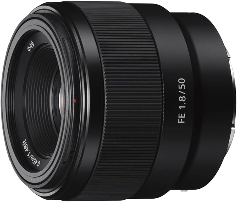 Sony 50mm F1.8 Full-Frame E-Mount Prime Lens Sony