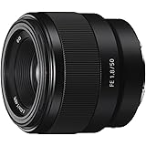 Sony - FE 50mm F1.8 Standard Lens (SEL50F18F), Black