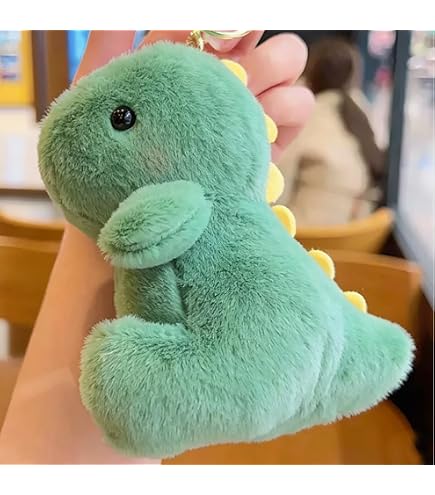 Amazon.com: Puzzled T-Rex Plush Keychain Stuffed Dinosaur Toy
