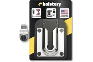 HOLSTERY PinPal Pro | Universal Tool Holster - Gravity Locking Clip-On Tool Belt Holder for Drills, Impacts, and Other Tools