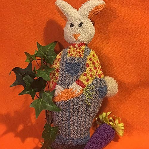 Punch Needle Embroidery BIGGY BUNNY