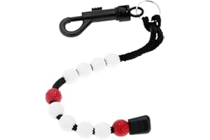 MUXSAM 1 Piece Golf Beads Score Counter with Clip, Golf Stroke Score Count Keeper Putting Score Counter for Referee Caddy Golfer