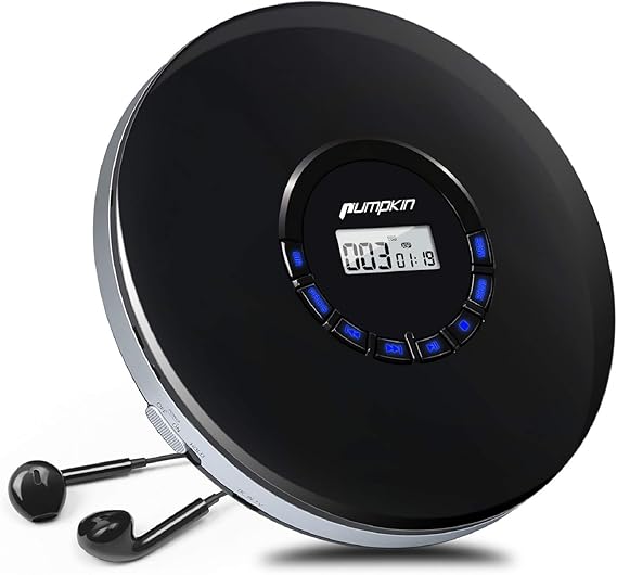 PUMPKIN Portable Personal CD Player for Car Use with 12 Amazon.co.uk