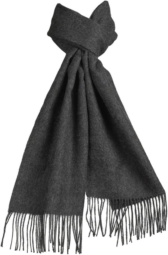 Amazon Silkeborg Plaids ベビーアルパカ マフラー グレー Silkeborg Plaids 生活雑貨 通販
