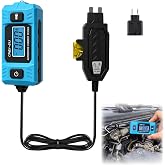 Automotive Circuit Fault Probe Tester, 20A 48V-High-Precision Current Tester, 2-in-1 Wire Tracer Short Finder, Car Relay Fuse Checker with LED Display &amp; Front Light