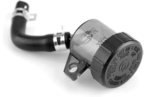 Mad Hornets 2PCS Universal Rear Brake Clutch Master Cylinder Fluid Reservoir Oil Tank Cap for Motorcycle