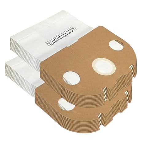 Set 20 Staubsaugerbeutel (inkl. 2 Abluftfilter + 2 Motorschutzfilter) für Vorwerk Tiger VT 250, 251, 252, VT250, VT251, VT252