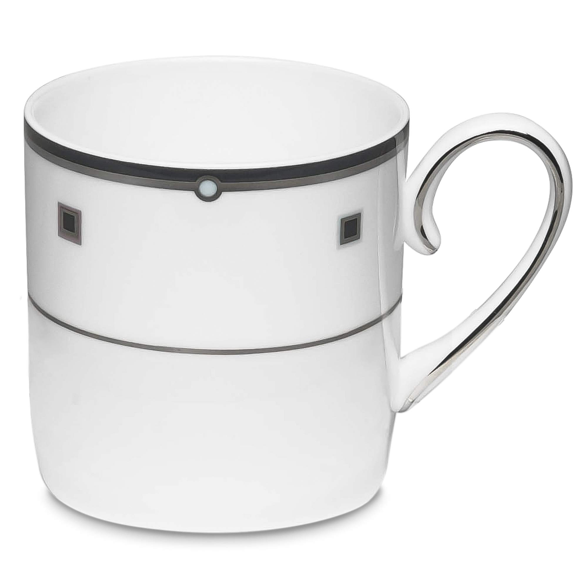 Elia Shadow Fine Bone China Coffee Cup 12cl (Pack of 6) — image 1
