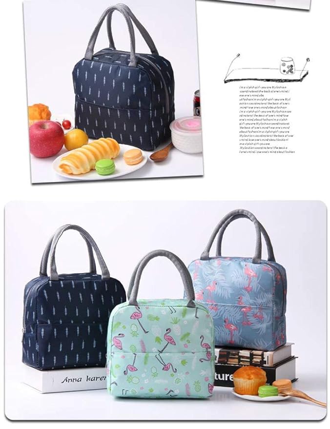 YuHuiYangZhi Bolsa térmica para el Almuerzo Impermeable Bolsa ...