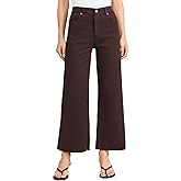 AG Adriano Goldschmied Women's Saige Wide Leg Crop Jeans