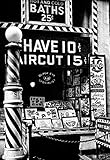 Barbershop Poster, Barber & Tattoo Parlor, the Bowery, New York City, 1930's, Shave, Haircut, Baths