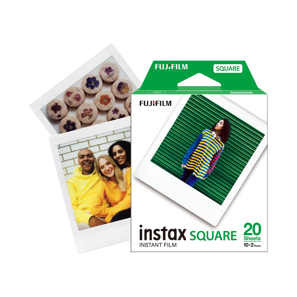 instax 富士フイルム(FUJIFILM) スクエアフォーマットフィルム 20枚入 instax SQUARE INSTAX SQUARE WW 2商品画像