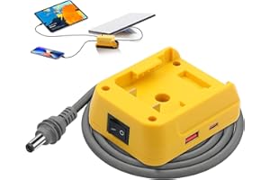 QKJCE Starlink Mini Battery Adapter Compatible with DeWalt (5FT) (5FT)