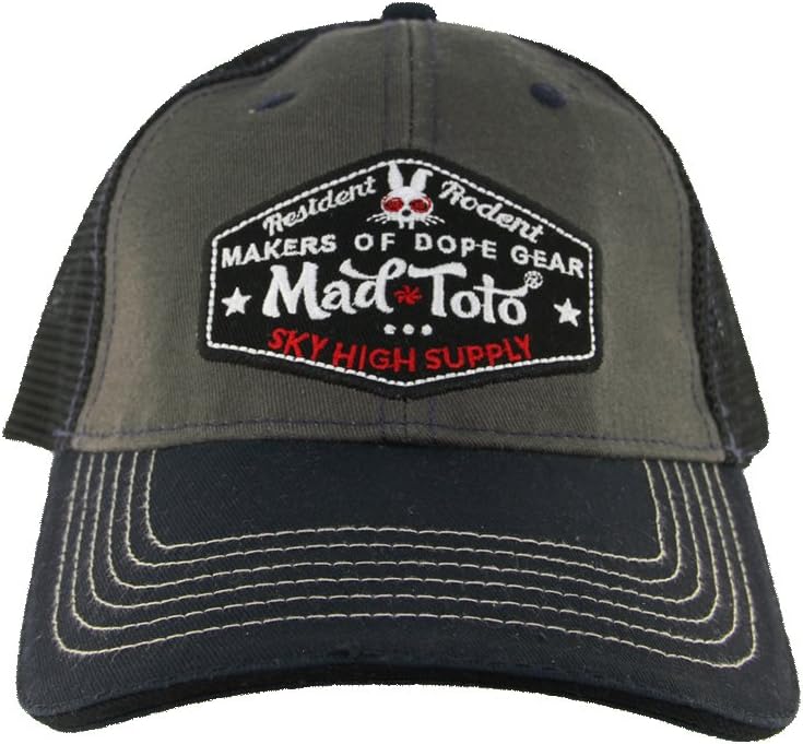 Mad Toto Trucker Hat (Charcoal/Black)