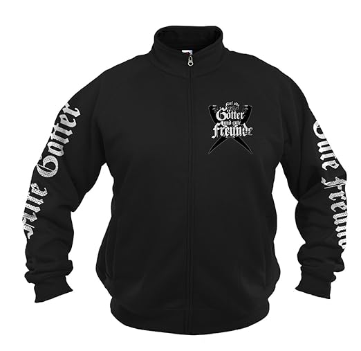 Wotan Textil Böse Menschen - Auf alte Götter und Gute Freunde - Freizeitjacke