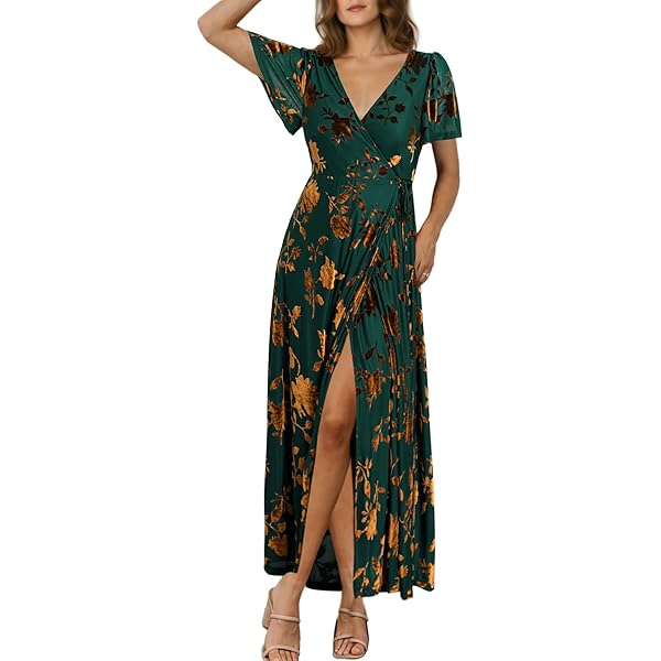 slim fit dress slacks Baltic Born Womens Tatiana Velvet One Shoulder Maxi Dress | Rust