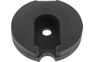 MAGICLULU Weighted Iron Round Base for Floor Lamp and Desk Lamp, 90mm Diameter Heavy Metal DIY Light Stand