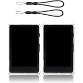 2-Pack Case Compatible with XTEINK X4 4.3 Inch E-Reader &ndash; Clear TPU Protective Cover with Lanyard, Four-Corner Airbag Shockproof, Slim Anti-Scratch, Drop-Resistant