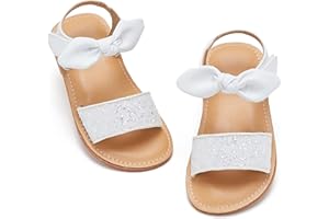Kiderence Toddler Girls Sandals Little Girls Kids Summer Shoes Toddler Sandals